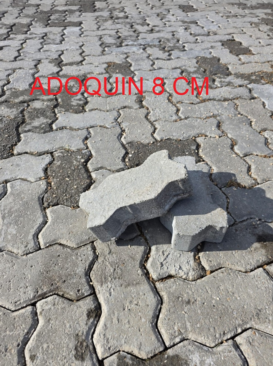 ADOQUIN PS8Q ESPESOR 8 CM.