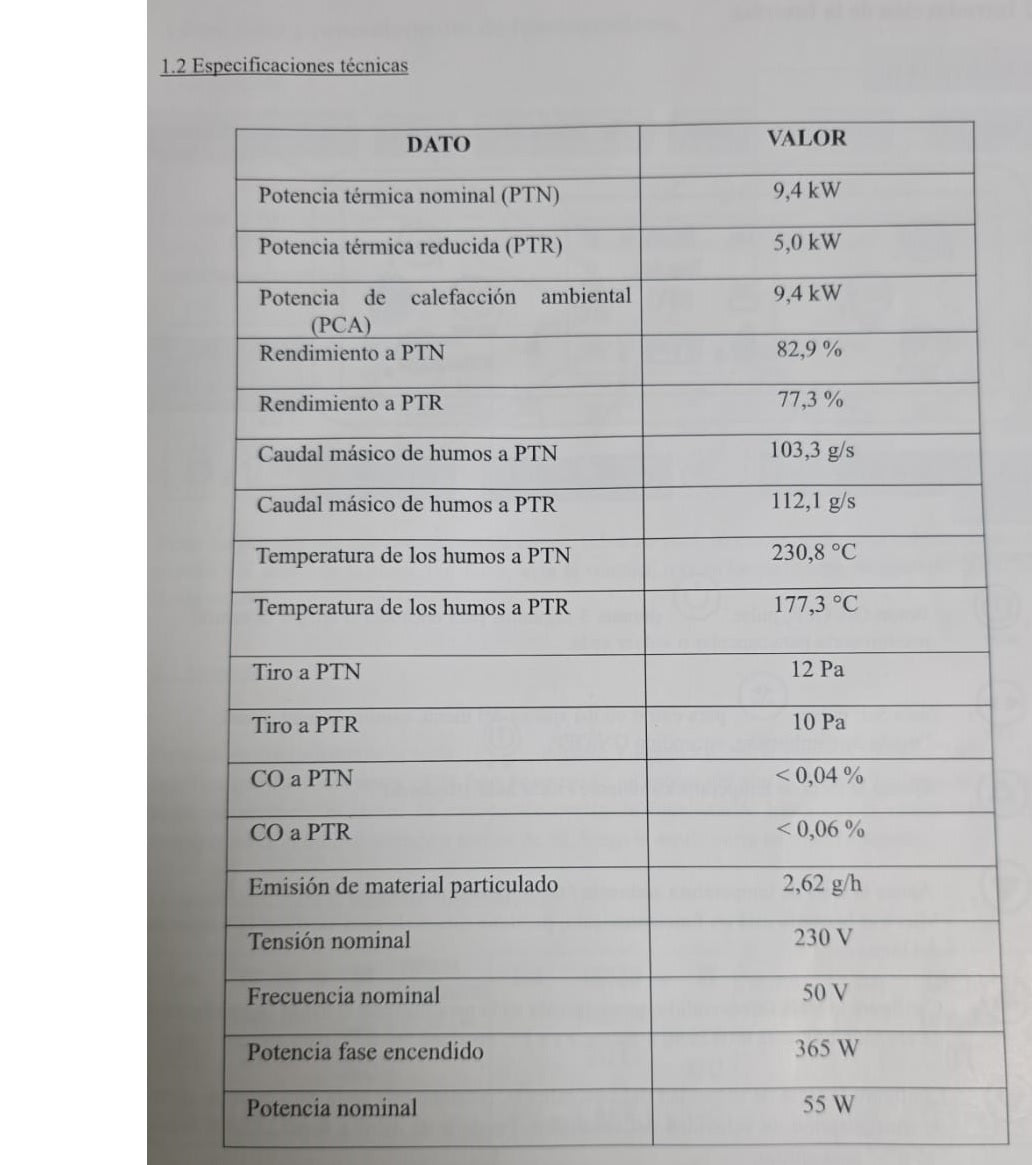 ESTUFA DE PELLET MODELO ZLK10 BIO PATAGONIA