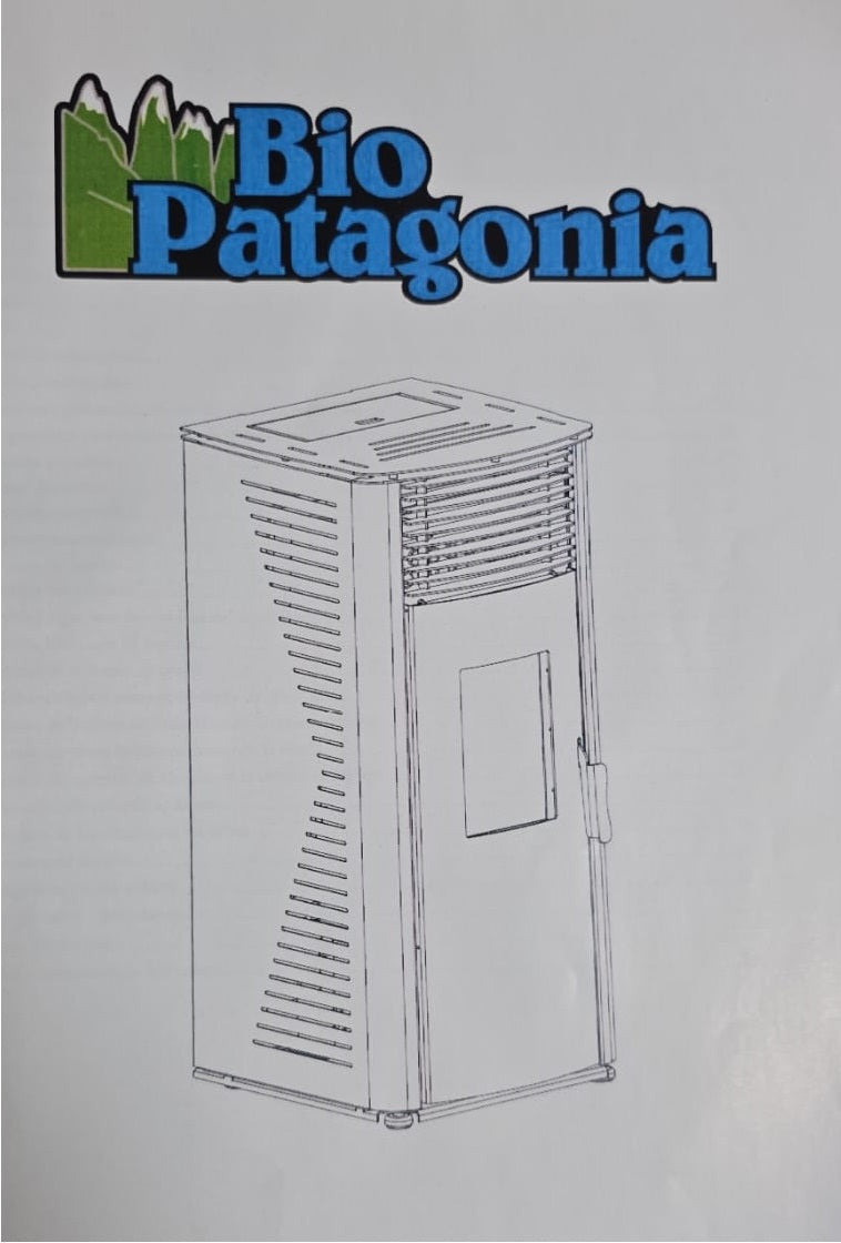 ESTUFA DE PELLET MODELO ZLK10 BIO PATAGONIA
