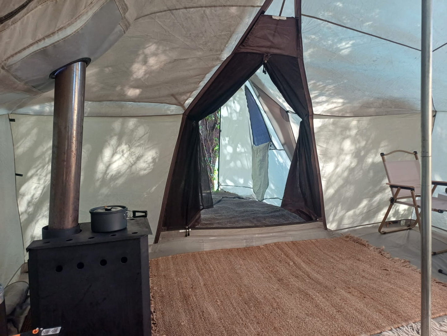 Carpa americana estilo Glamping